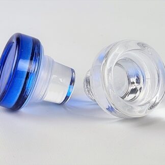 Glasverschluss blau